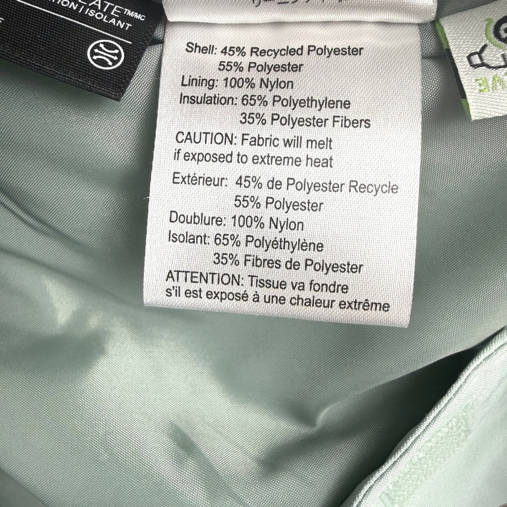 OBERMEYER Bliss Ski Pants Womens 12 Mint Green Winter Snow Sport Water-Resistant - Picture 10 of 11
